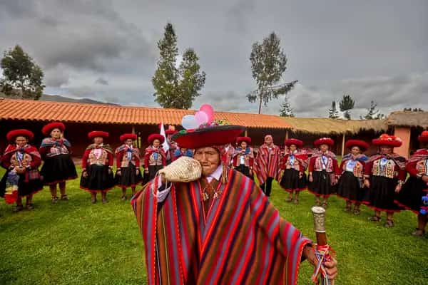 hombre representa la cultura andina