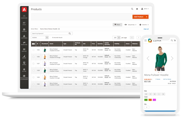 Adobe Commerce plataformas ecommerce