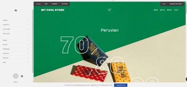 Squarespace commerce plataformas ecommerce