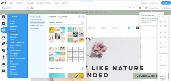 Wix ecommerce plataformas ecommerce