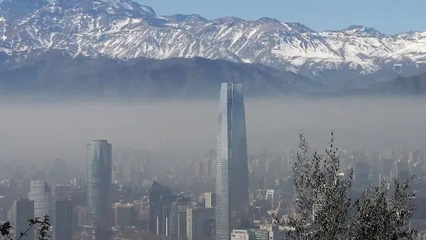 Problemas medio ambientales en Chile relacionados con la contaminación del aire