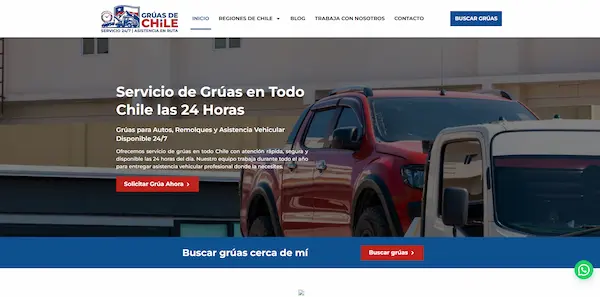 Grúas de Chile