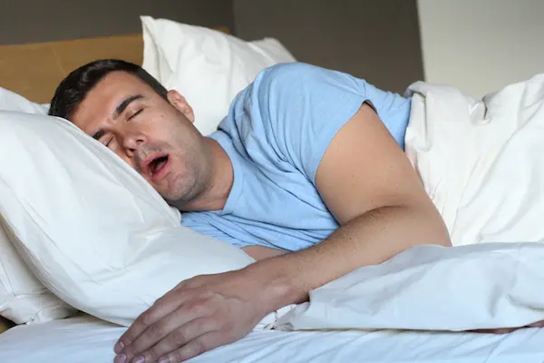 Respirar por la boca durante el sueño